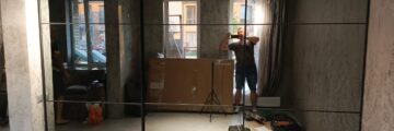 Зеркальные двери купе